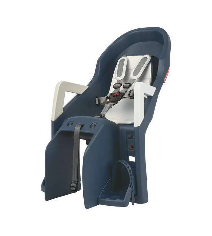 Livraison Express Siège enfant de vélo arrière POLISPORT Guppy Maxi+ CFS fixation porte-bagages – jeans/crème