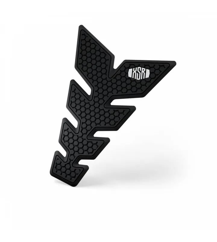 Fait Main Pad de réservoir logo XSR Blanc