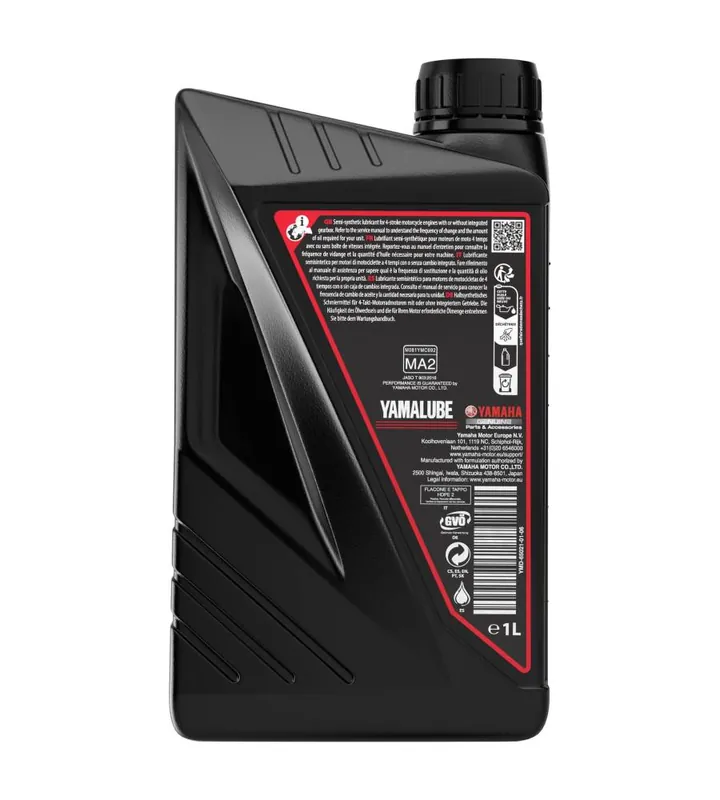 Huile Yamalube Semi Synthèse 10W40 S4 Produit De Marque