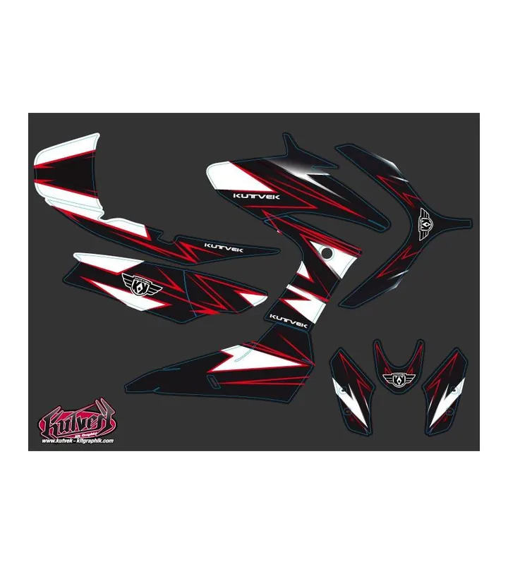 Kit Déco TMAX 530 VELOCITY Rouge Exclusif