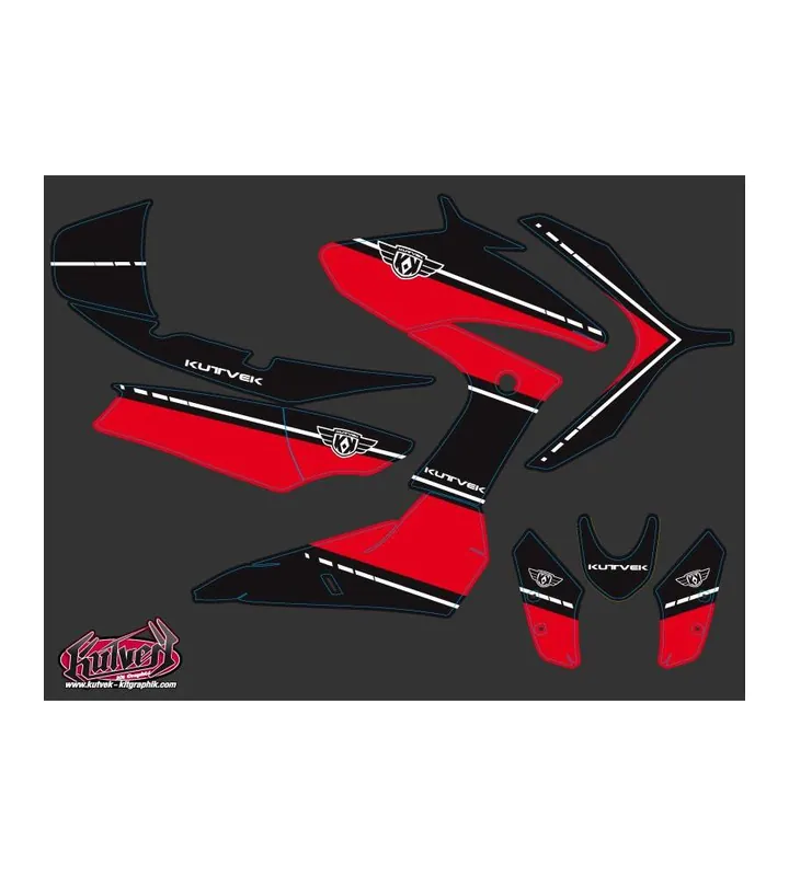 Populaire Kit Déco TMAX 530 COOPER Rouge