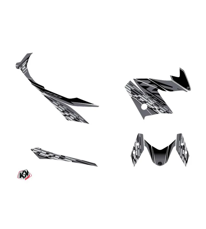 Kit Déco XMAX 400 FLOW Gris Top Vente