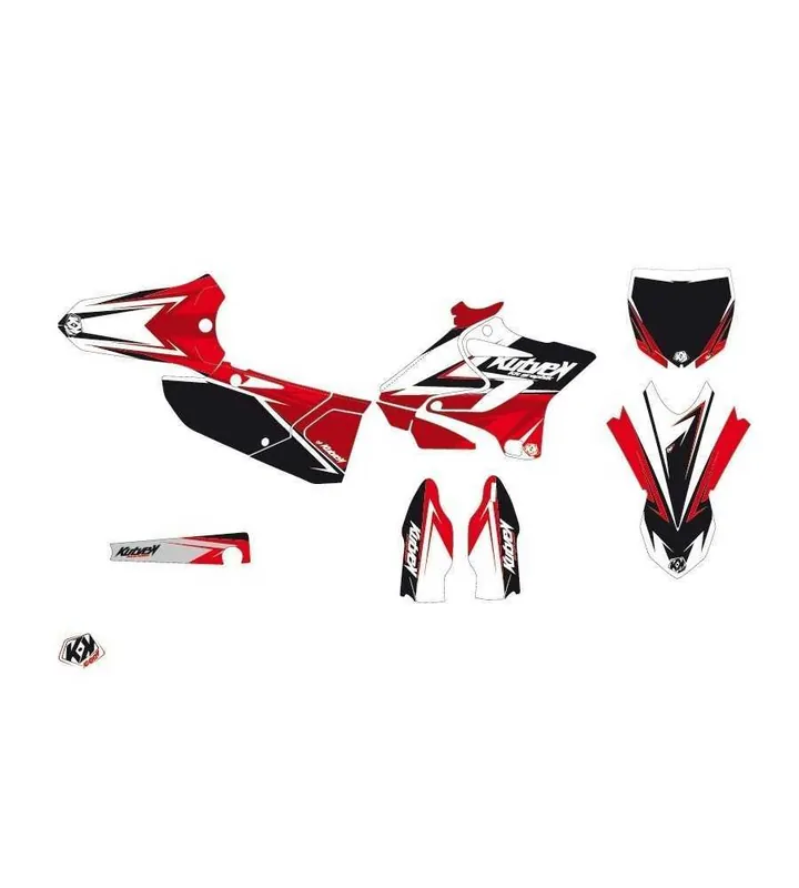 Artisanat Kit Déco Yamaha 125 YZ STAGE Noir – Rouge