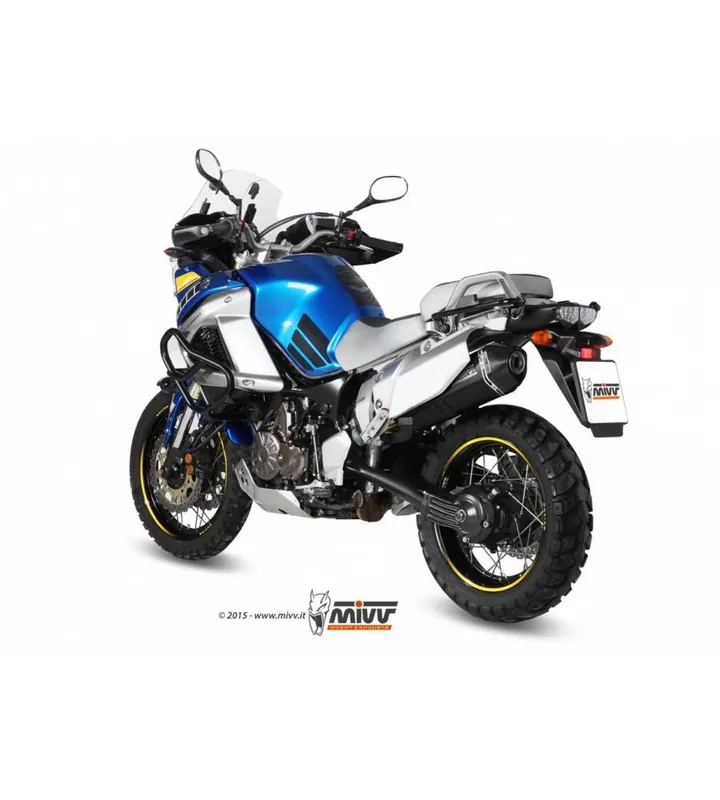 Édition Limitée Silencieux MIVV Speed Edge inox noir/casquette carbone Yamaha XT-Z 1200 Super Ténéré