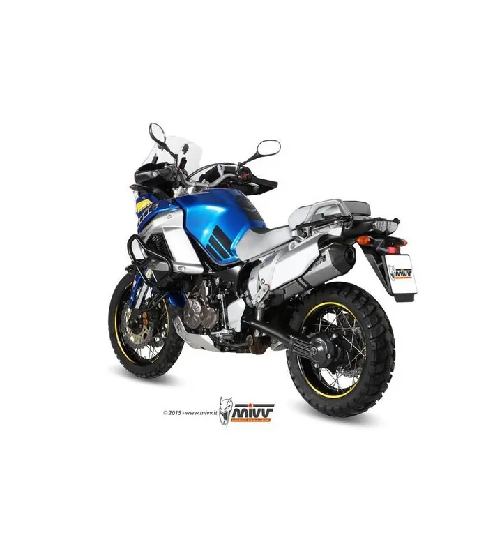 Nouvel Arrivage Silencieux MIVV Speed Edge inox/casquette carbone Yamaha XT1200Z Super Ténéré