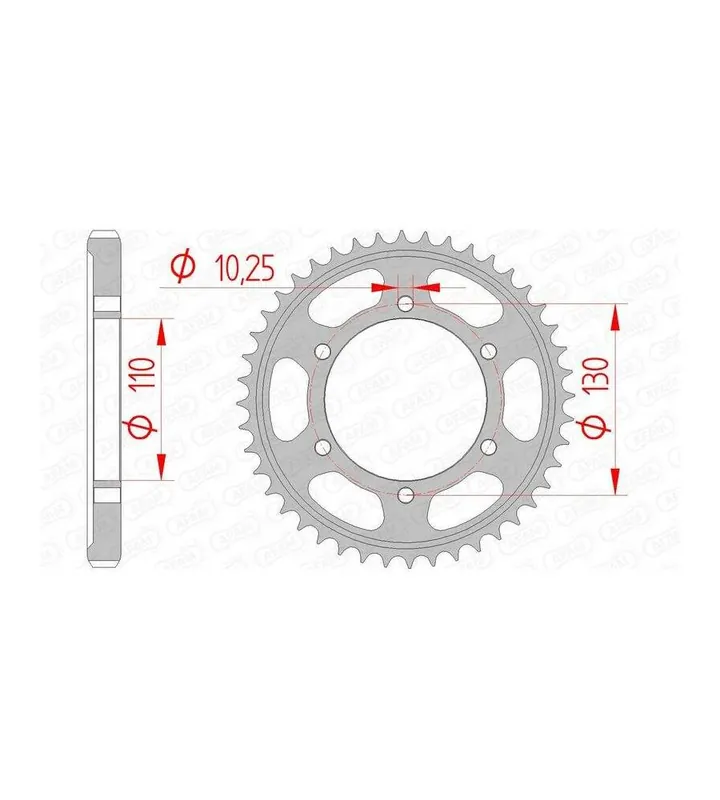 Prix Cassé Couronne AFAM acier standard 12813 - 530