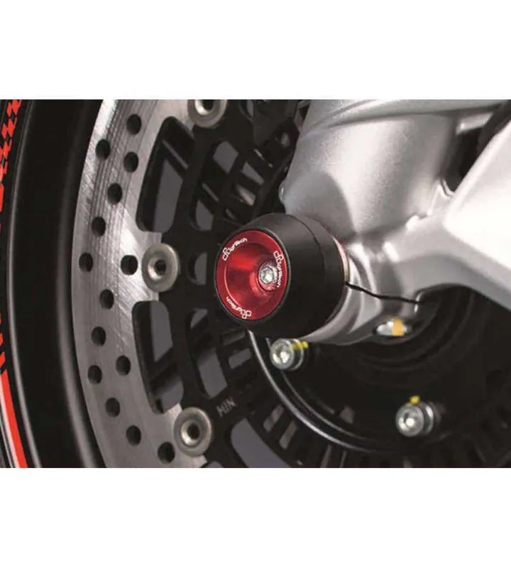 Livraison Mondiale Protections fourche et bras oscillant (axe de roue) LIGHTECH rouge Yamaha T-Max 530