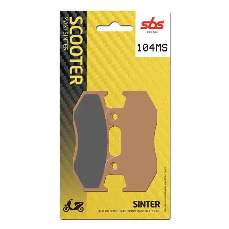 Tendance Plaquettes de Frein SBS 104MS (558)