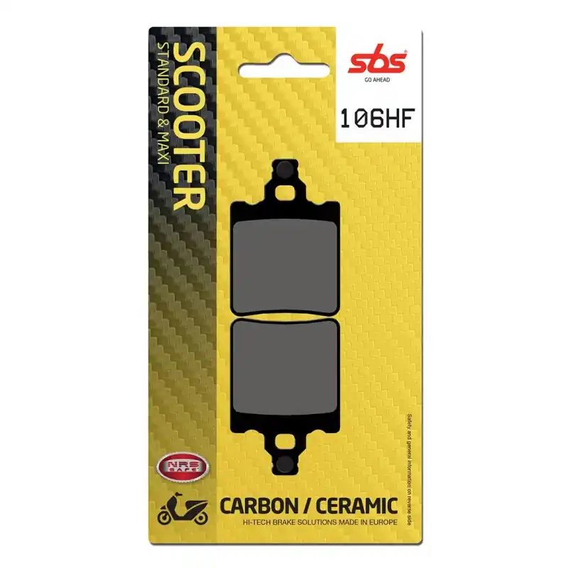 Plaquettes de Frein SBS 106 (574 HF) Super Prix