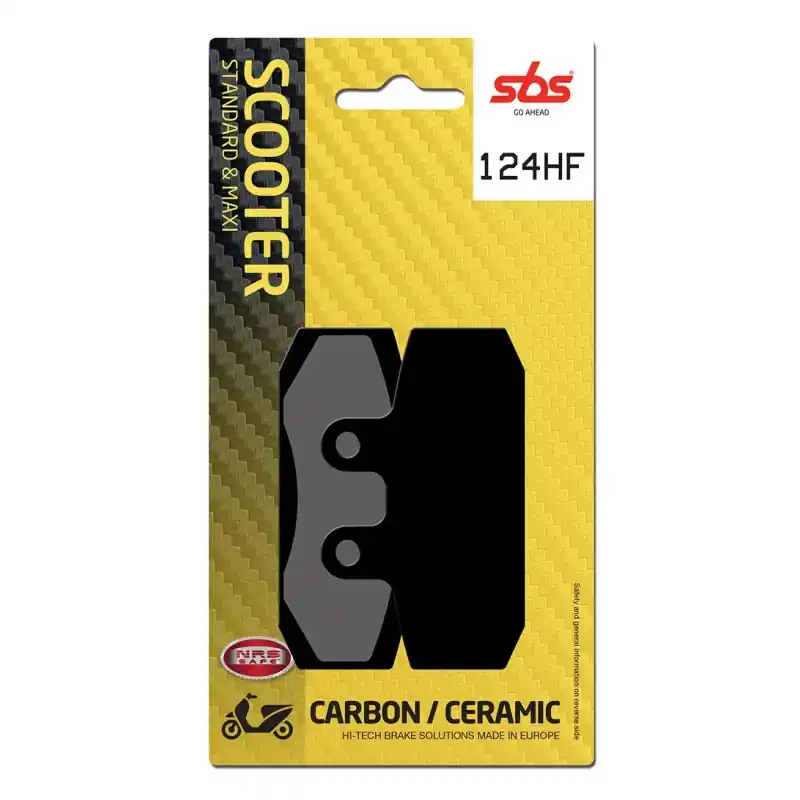 En Vogue Plaquettes de Frein SBS 124 (696 HF)