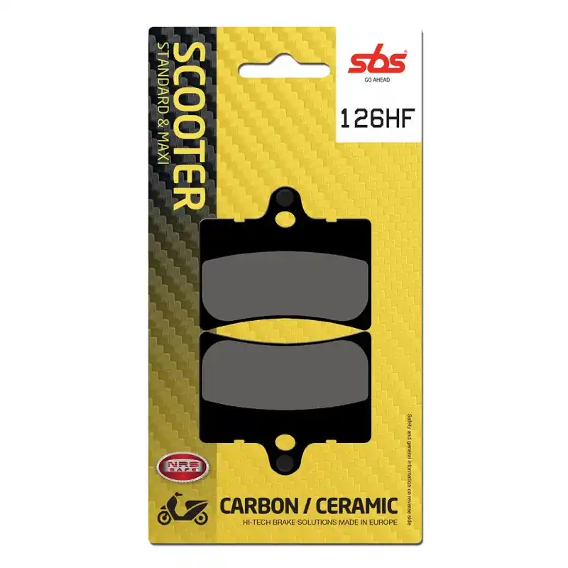 Must-Have Plaquettes de Frein SBS 126 (672 HF)