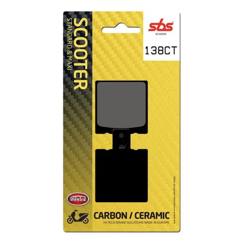 Populaire Plaquettes de Frein SBS 138CT (519)