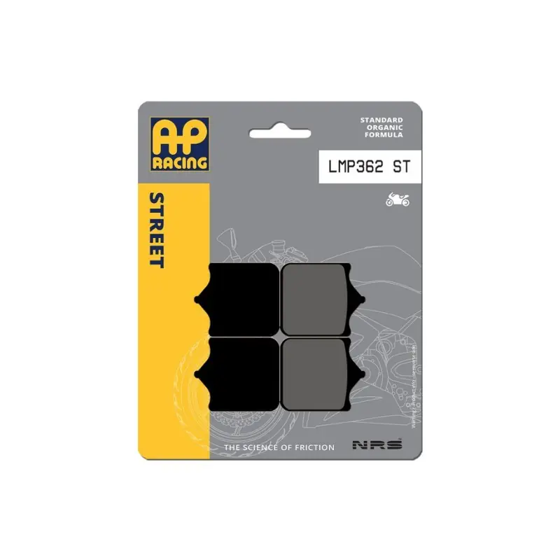 Plaquettes de freins AP RACING LMP362ST Quantité Limitée
