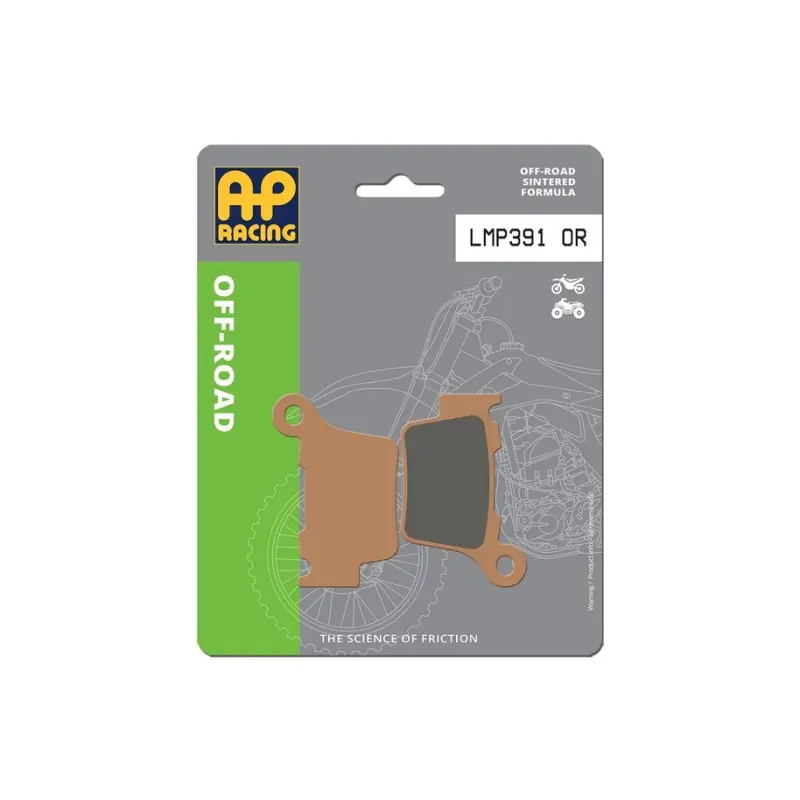 Plaquettes de freins AP RACING LMP391OR Vente Flash