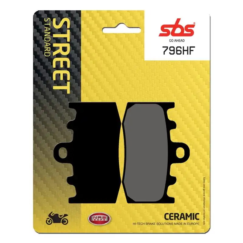 Plaquettes de Frein SBS 796 (HF) Nouveauté