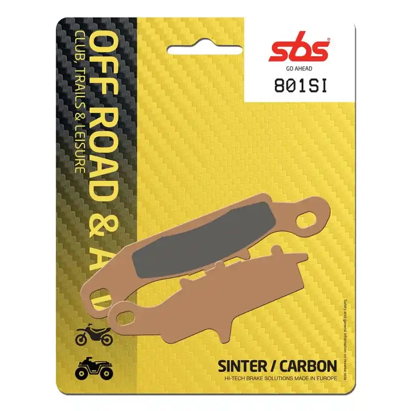 Plaquettes de Frein SBS 801SI Commander Vite