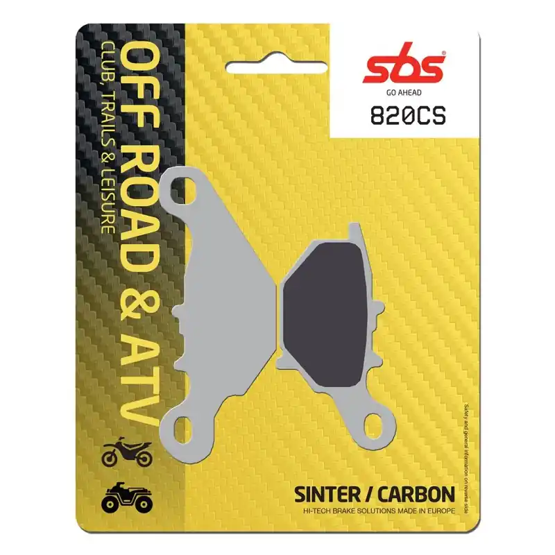 Plaquettes de Frein SBS 820CS Prix Promo