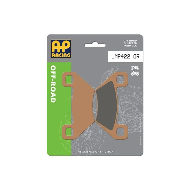 Plaquettes de freins AP RACING LMP422OR Prix Bas