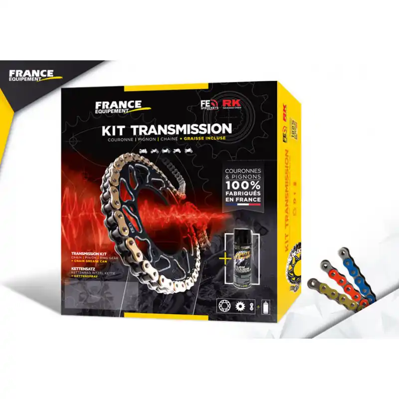Offre Exclusive KIT ACIER BAROSSA PYTHON 100 2003/04 18X35 RK428MXZ