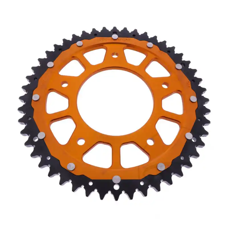Achat Immédiat Couronne Moto Bimatiere ZF 48Z PAS 530 Orange – ZFD-35067-48-ORG