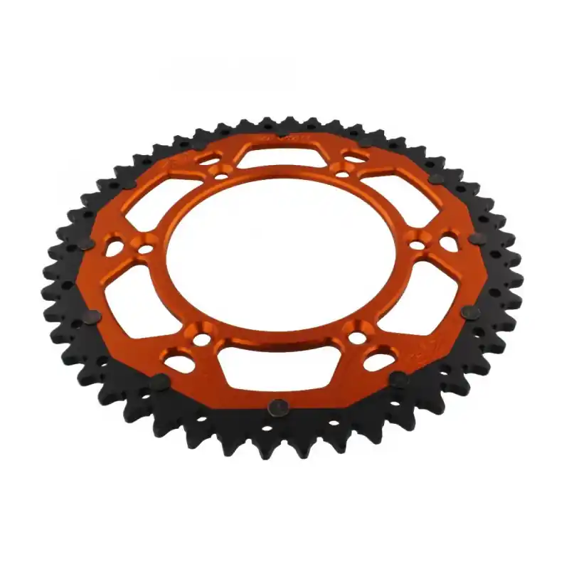 Achetez Aujourd’hui Couronne Moto Bimatiere ZF 50 Dents PAS 520 Orange – ZFD-897-50-ORG