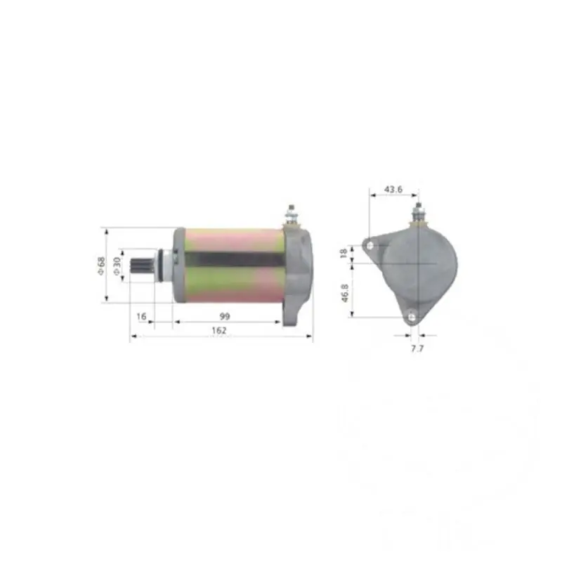 Démarreur DZE Suzuki GN/GZ/TU 250 83-07 Meilleur Prix