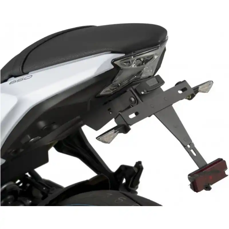 Édition Limitée Support de plaque Moto PUIG Noir Kawasaki Ninja/Z 650 ABS 17-19