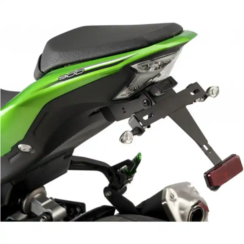 Meilleur Prix Support de plaque Moto PUIG Noir Kawasaki Z 900 ABS /A2 17-19