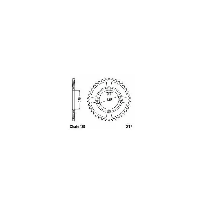 Achat Immédiat Couronne aluminium 48 dents