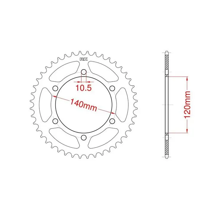Offre Spéciale Couronne acier 38 dents Kawasaki