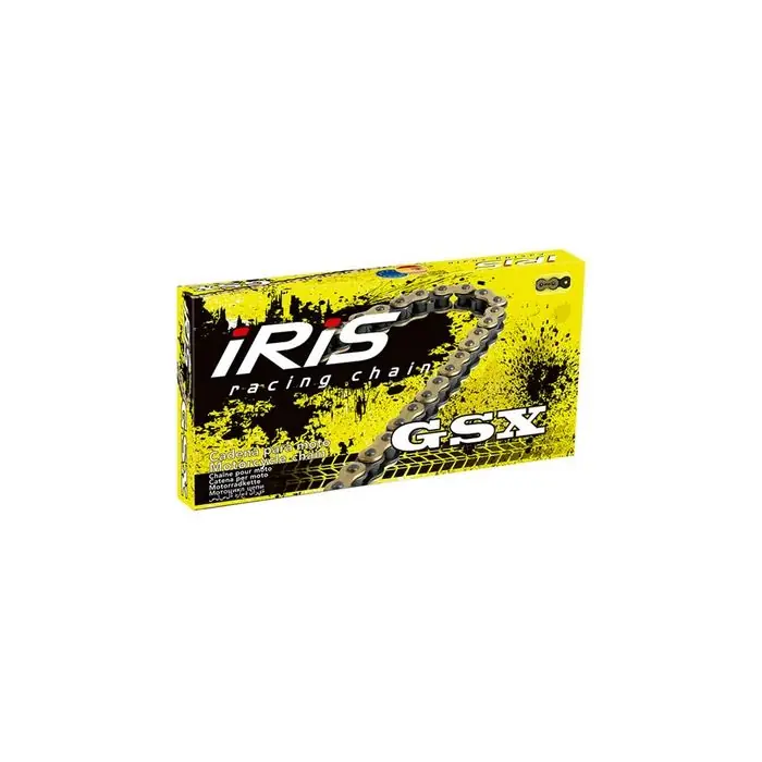 Chaine Iris 420 renforcée couleur or 128 M Expédition Rapide