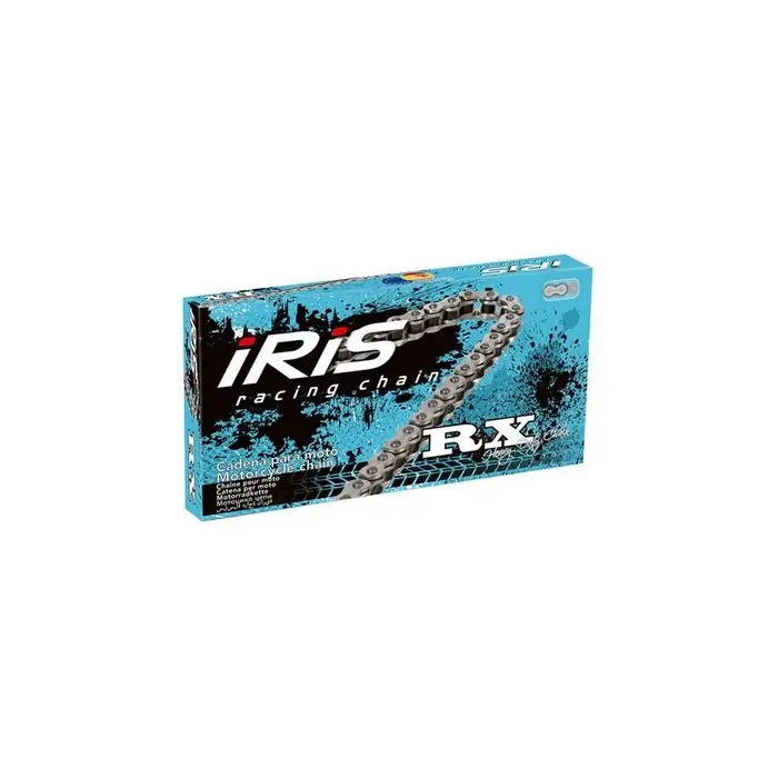 Top Qualité Chaine Iris 520 nickel super renforcée 86 M