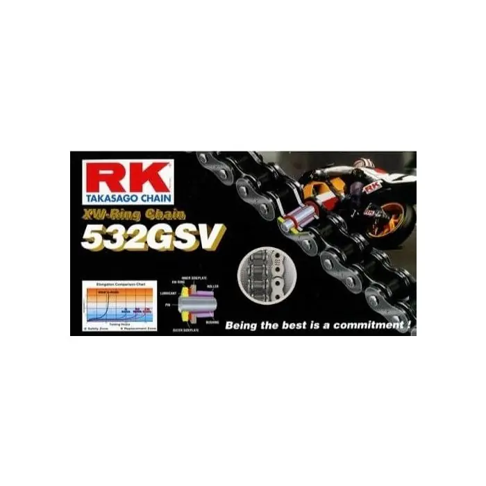 Chaine RK 532 O R SPEC. RENF. Satisfait Ou Remboursé