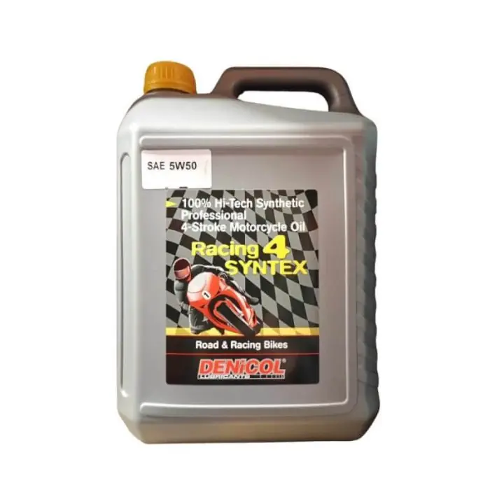 Huile moteur Denicol RACING 4 SYNTEX 5W50 4L Expédié Aujourd’hui