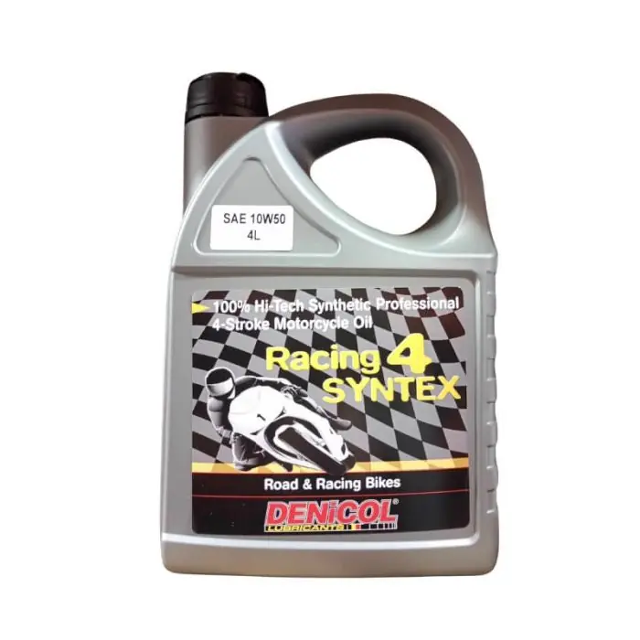 Huile moteur Denicol 4T RACING 4 SYNT. 10W50 4L Prix Bas