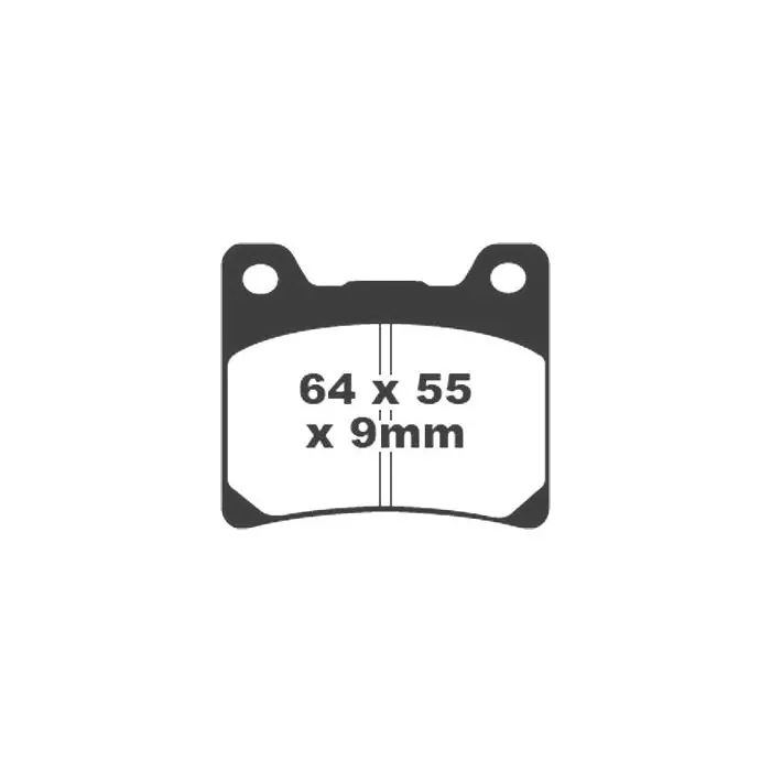 Jeu de plaquettes Goldfren 75% métal Yamaha Dernière Chance