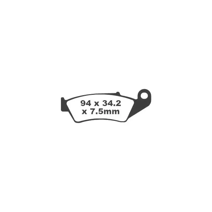Must-Have Jeu de plaquettes Goldfren 75% métal Aprilia, Beta, Gas Gas, Honda, Kawasaki, Su