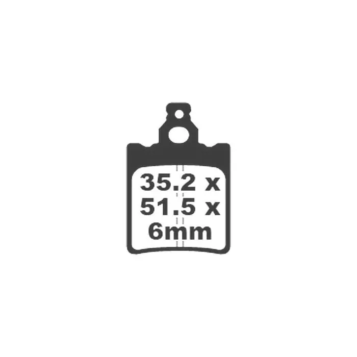 Super Prix Jeu de plaquettes Goldfren 75% métal Aprilia, Cagiva, Fantic, Garelli, Gilera, L