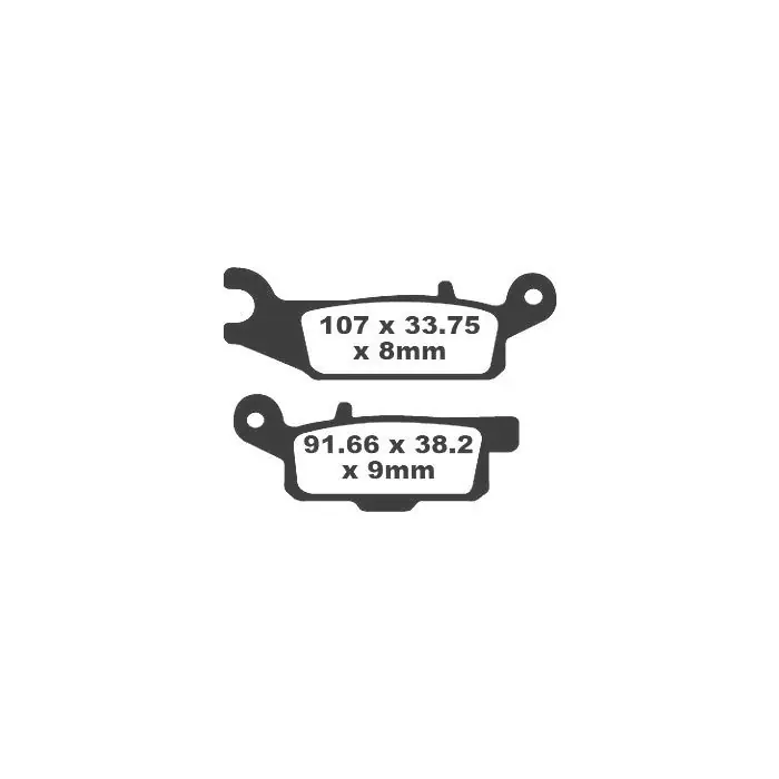 Jeu de plaquettes Goldfren bronze Vente Directe