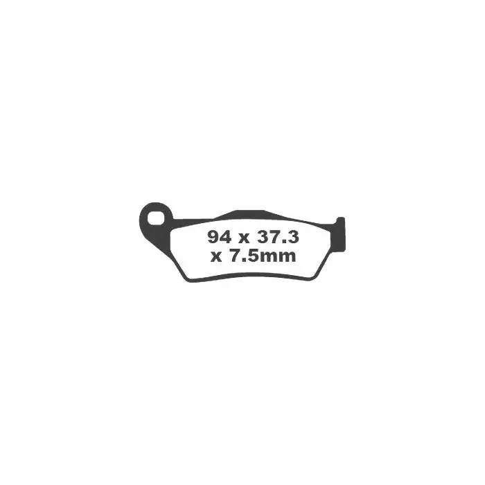 Prix Bas Jeu de plaquettes de frein racing métalliques PREMIER Aprilia, Gilera, MBK, Piag