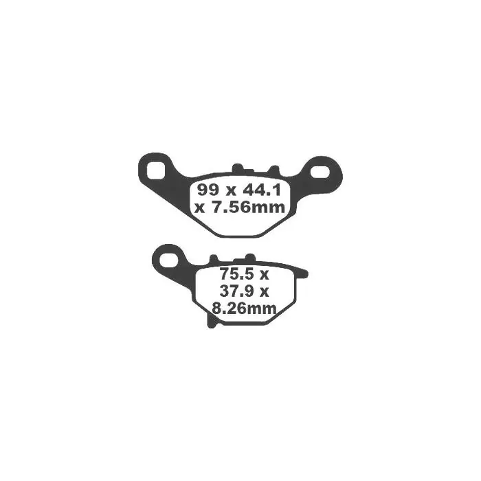 Jeu de plaquettes de frein racing métalliques PREMIER Kawasaki, Suzuki Nouveauté