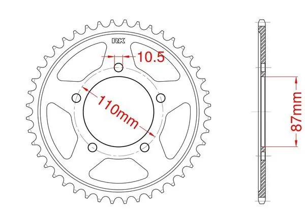 Achat Immédiat Couronne alu 37 dents